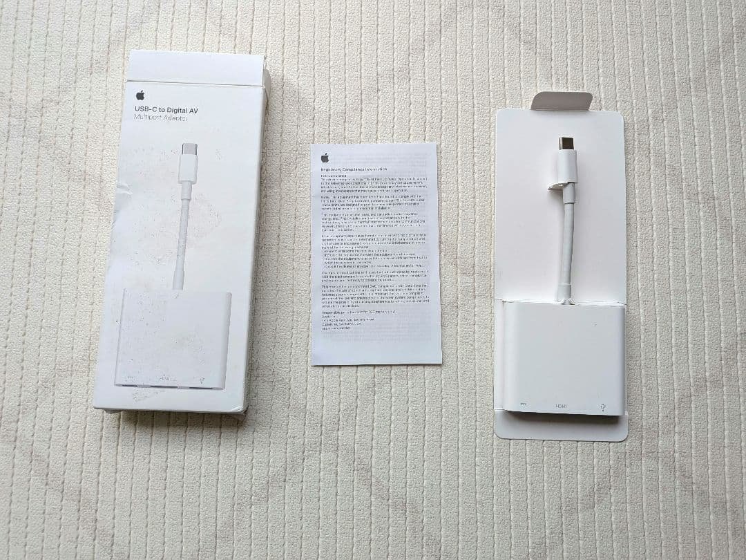 アップル純正品　USB-C Digital AV Multiport
