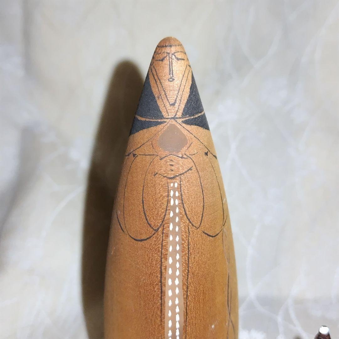 当時物 函館トラピスト修道院 修道士 シスター 木彫り作家 根本勲 彫刻士４体