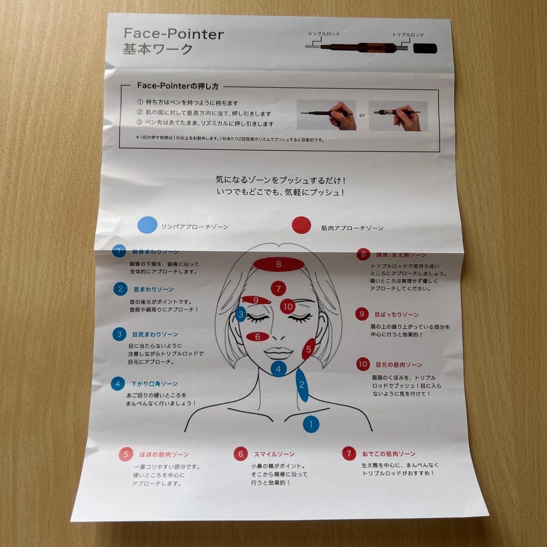 【新品・未使用】The Face Pointer フェイスポインター 小顔美顔器