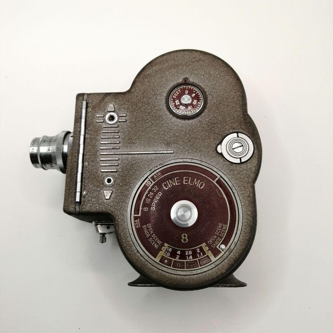 エルモ　CINE ELMO 8-AA 8mm　ゼンマイ式　シネカメラ