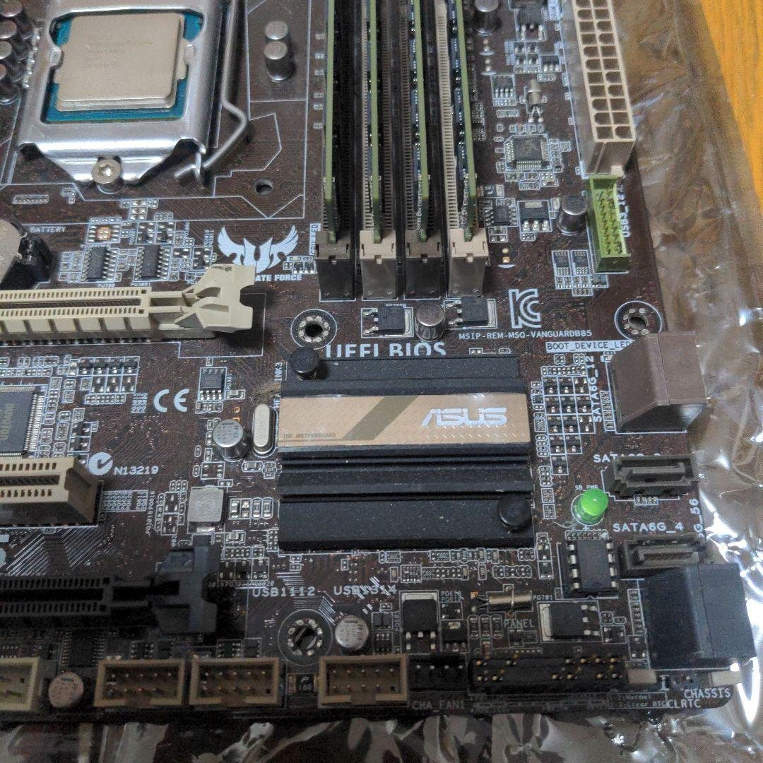 B85 マザーボード + Core i7-4770 + 32GB メモリ セット