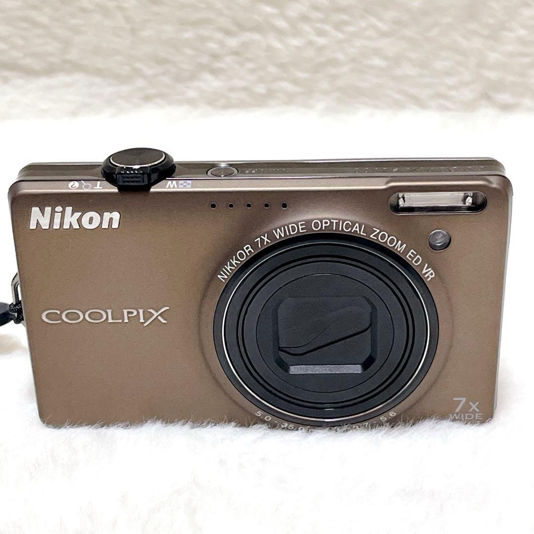 Nikon COOLPIX S6000 デジタルカメラ 7倍ズーム 付属品あり