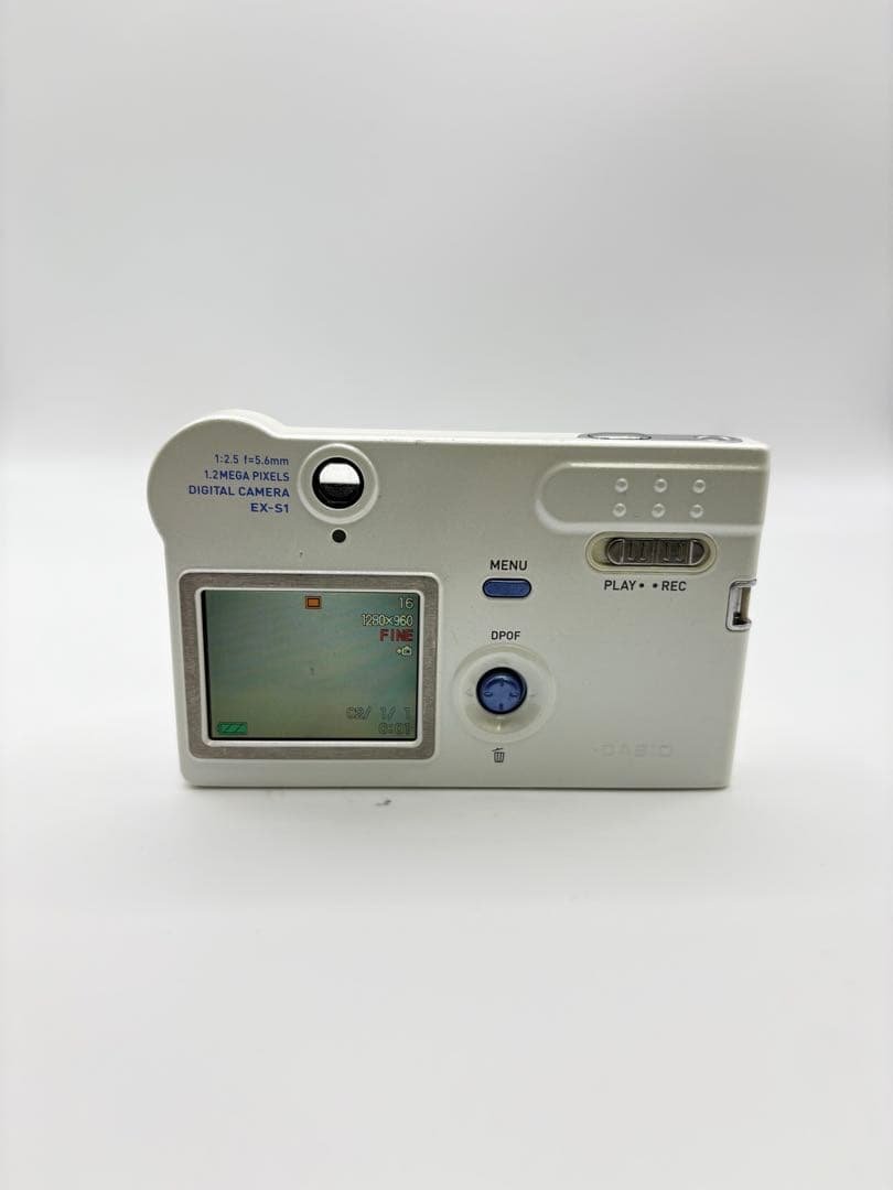 【動作品】CASIO EXILIM EX-S1 ホワイト
