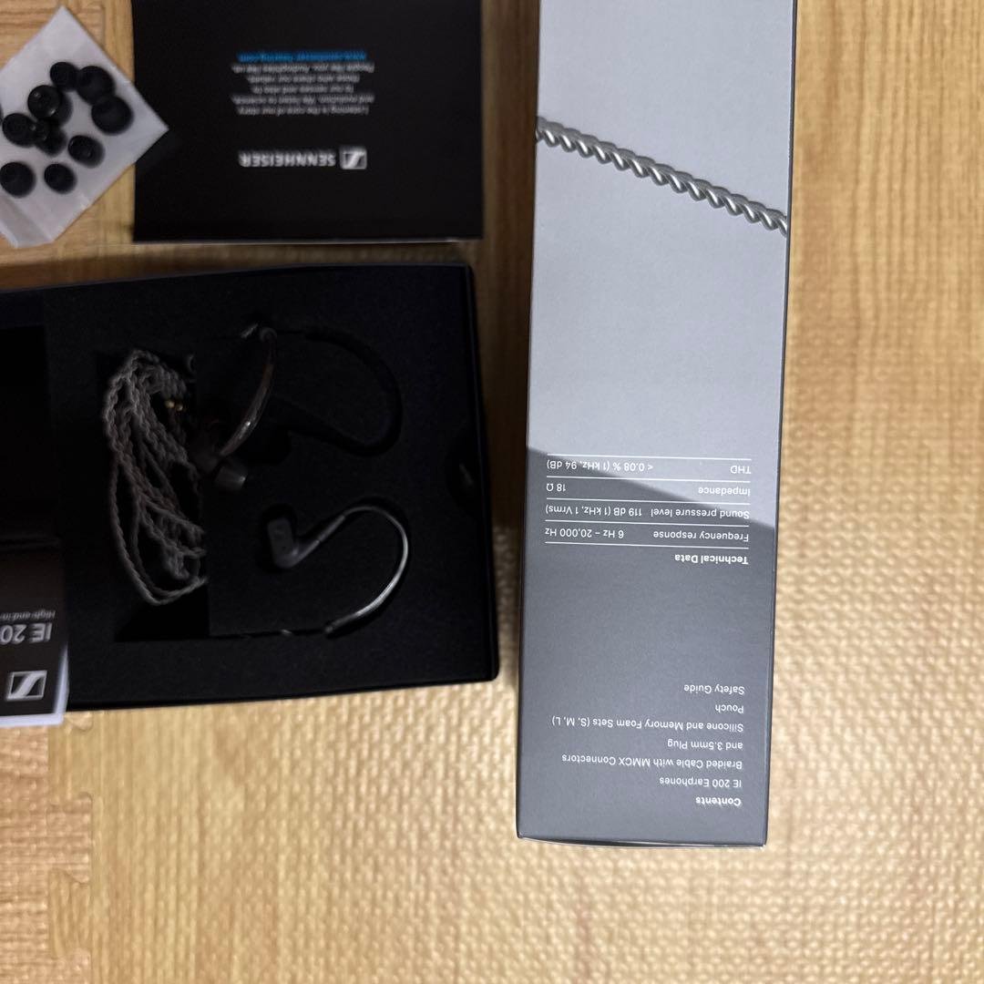 ゼンハイザー公式 Sennheiser 有線イヤホン イヤフォン IE 200